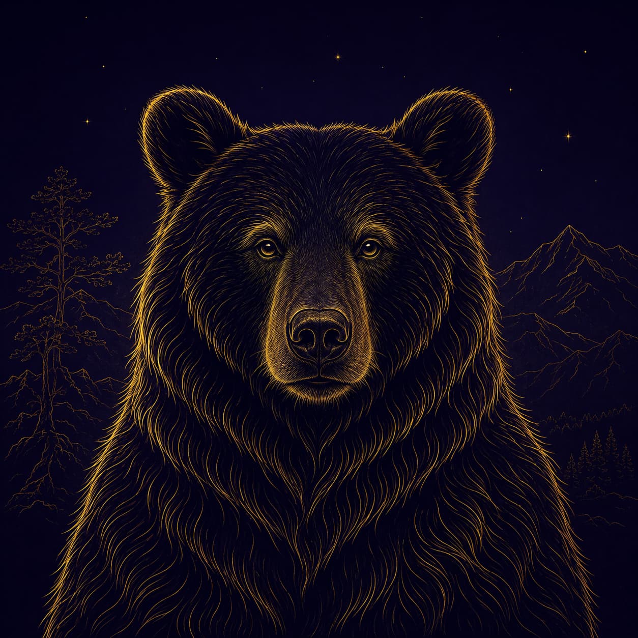 熊のイラスト